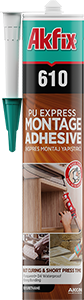 610 PU Express Montage Adhesive (Transparent)